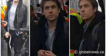 Toronto police looking for man who allegedly assaulted officer during demonstration