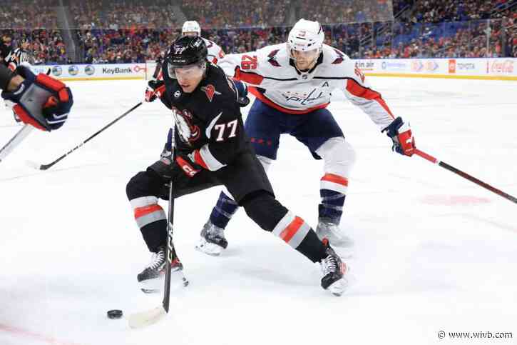 Sabres score in bunches to beat Capitals, stay on fringe of wild-card race