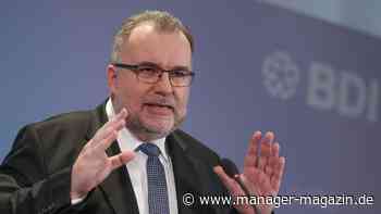 Wirtschaft: BDI-Chef Siegfried Russwurm kritisiert Bundeskanzler Olaf Scholz