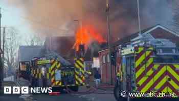 Second fire in two years damages former restaurant