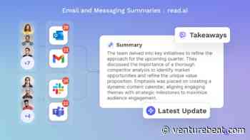 Read AI raises $21M to bring connected intelligence to meetings, email, and messaging