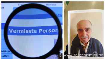 Senior (75) in Ampfing vermisst - Polizei bittet „dringend“ um Mithilfe