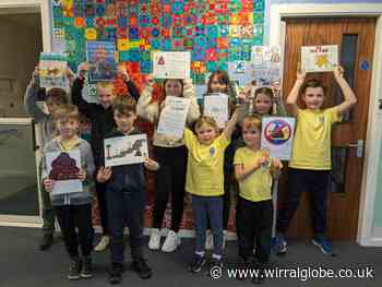 Wirral school children encourage people to pick up dog poo