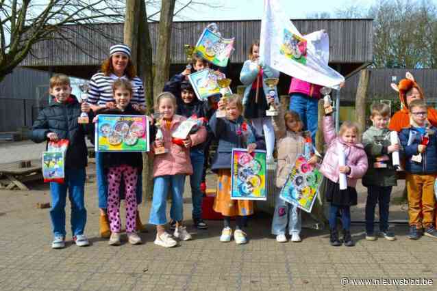 Leerlingen De Kleiheuvel zetten tijdens de Jeugdboekenmaand hun beste beentje voor