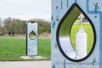 Nieuw watertappunt biedt vers kraanwater aan parkbezoekers