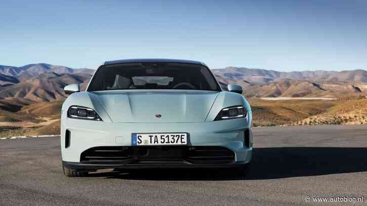 Porsche Taycan facelift 2024