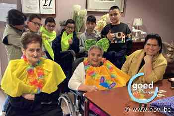 Kinderen en rusthuisbewoners beleven samen een creatieve middag