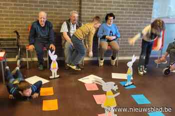 Kinderen beleven plezier op paaskamp in woonzorgcentrum Familiehof