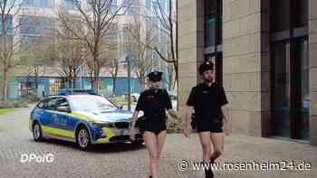 Uniform nicht mehr lieferbar: Bayerische Polizei „zieht blank“ und hat es „so satt“