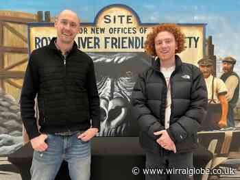 Wirral musician Michael Aldag teams up with muralist at charity event