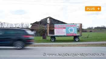 Protestplakate im Kreis Landsberg müssen abgebaut werden