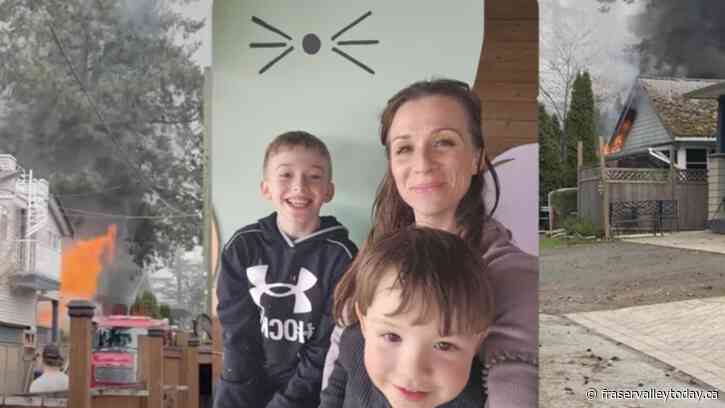 Family displaced by Cultus Lake fire has found temporary housing as community support pours in