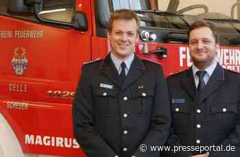 FW Celle: Führungswechsel in Scheuen - Gunnar Wendt ist neuer Ortsbrandmeister