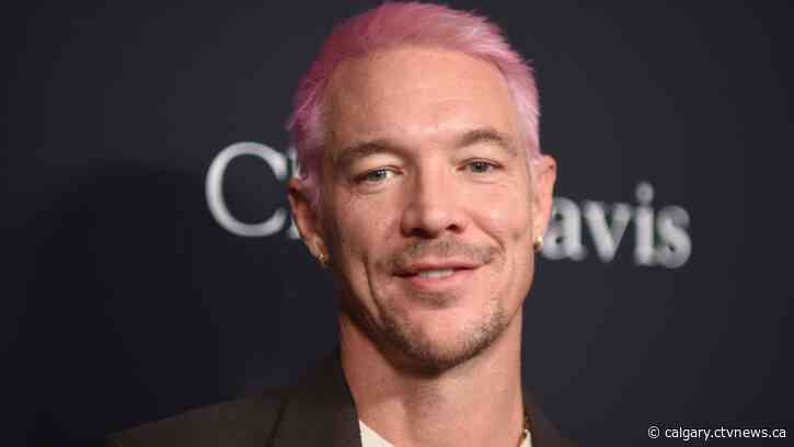 Diplo performing in Calgary during 2024 Stampede