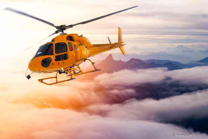 Ski Resort Helicopter Accidentally Drops Metal Object On Active Slope