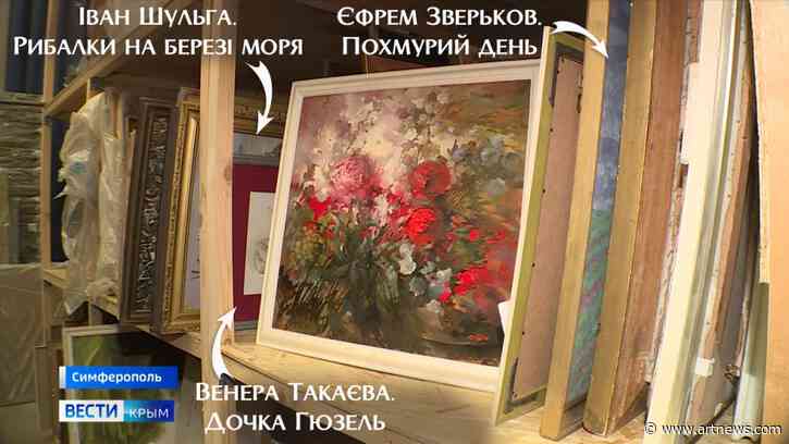 Ukrainian Museum Has Identified 100 Looted Artworks in Russian ‘Propaganda’ Video
