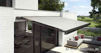 Kassetten-Markise Terrea K55 mit funktionalen Designs von Warema