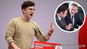 Juso-Chef teilt gegen Lindner und Co. aus – „Kinder in Armut sind der FDP egal“