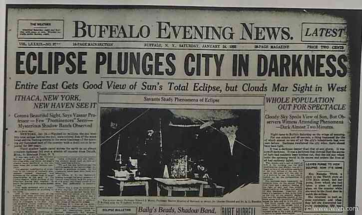 Behind the doors of Buffalo History Museum Archive: Articles tell the story of 1925 Eclipse