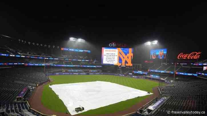 Tigers and Mets postponed by rain for 2nd straight day, will play doubleheader Thursday