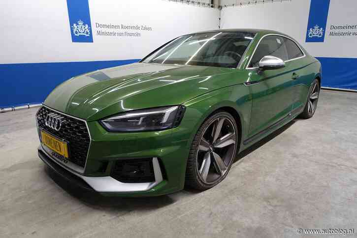 Eindelijk: in beslag genomen RS5 staat na 5 jaar (!) op Domeinen