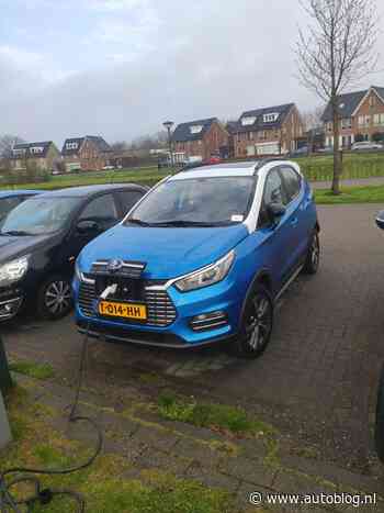 Iemand heeft deze Chinese cross-over speciaal geïmporteerd…