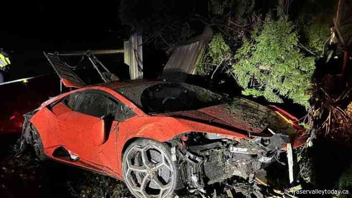Lamborghini ‘joyride’ by 13-year-old ends in total write off: West Vancouver police