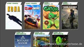 Xbox Game Pass: Kona, Lego 2K Drive und Tomb Raider im April
