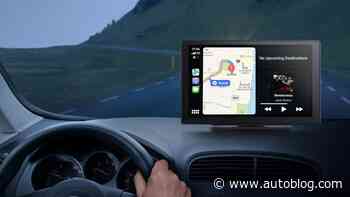 Wireless Apple CarPlay and Android Auto touchscreen monitor now 30% off at Amazon