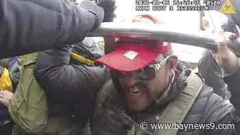 Man who used megaphone to lead attack on police during Capitol riot gets over 7 years in prison