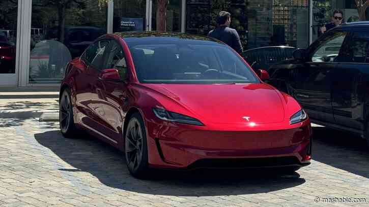 This is Tesla's new Model 3 'Ludicrous'