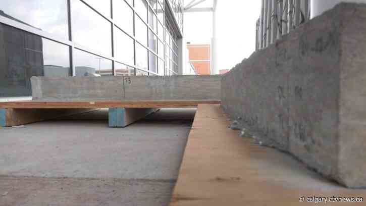 SAIT students may have found a way to combat Calgary's cracked sidewalks