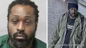 Police release photos of suspect who allegedly assaulted person getting on TTC bus in Etobicoke