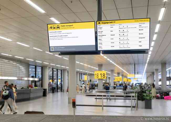 Schiphol geeft reizigers realtime informatie over de wachttijd bij bagage