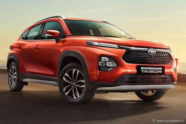 Toyota Urban Cruiser Taisor: compacte cross-over zonder hybridetechniek