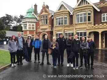 Haslingden: Future games developers visit Bletchley Park