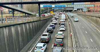 Traffic and Travel live updates: Delays on Central Motorway as Tyne Bridge lane closures in place