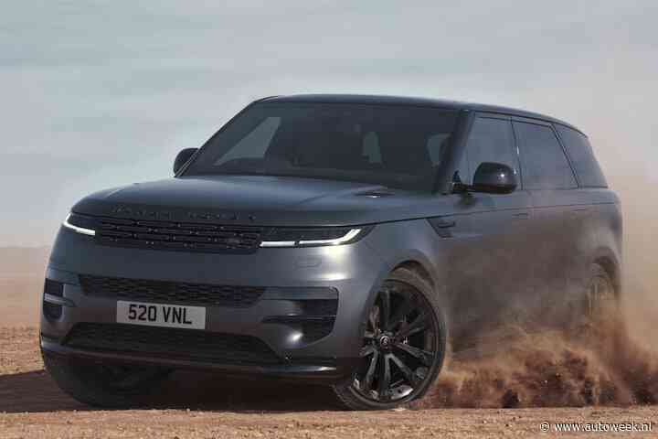Range Rover Sport blijft ook met Stealth Pack niet onder de radar