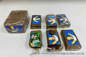 Homer Simpson hash recovered in Battersea Park Road