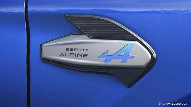 Keihard aangepakte Renault Captur nu ook als Alpine