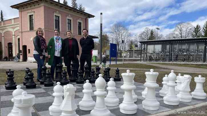Lust auf eine Partie Schach vor Feldafinger Rathaus?