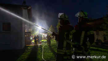Wohnhaus-Brand in Holzkirchen: Schuld war wohl eine Zigarette