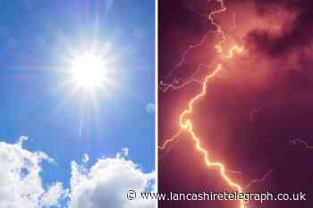 Weather warning and storm predicted for Lancs at weekend