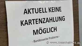 Bargeld statt Karte - Störungen in zahlreichen Geschäften bei der Zahlung