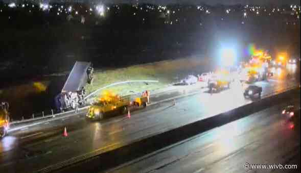 I-90 reopens after driver dies in tractor trailer crash