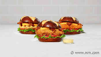 Chick-fil-A is testing a Pretzel Cheddar Club Sandwich