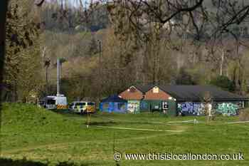 Rowdown Fields Croydon human remains found: Pictures from scene