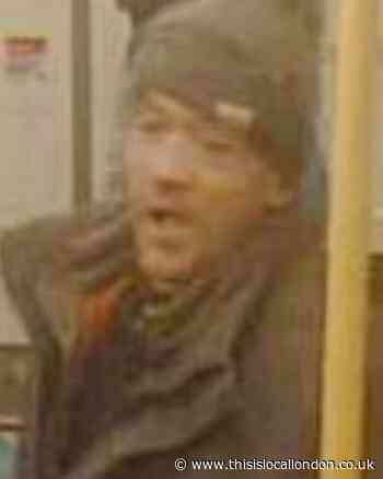 CCTV appeal after man masturbated on District line train