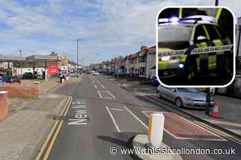 New North Road, Chigwell shooting: Crime scene in place