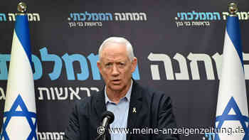 Netanjahu-Rivale Benny Gantz fordert Neuwahl in Israel